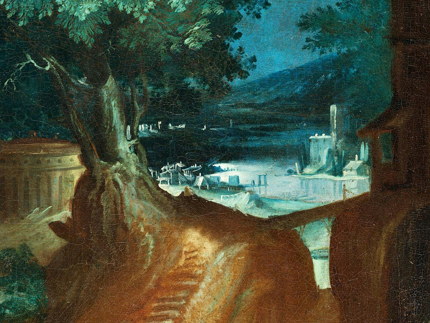 Detailabbildung: Paul Bril, um 1553/54 Antwerpen – 1626 Rom