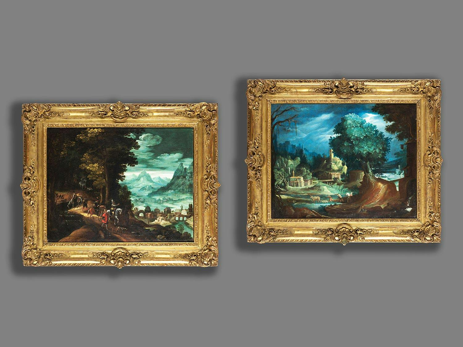 Detailabbildung: Paul Bril, um 1553/54 Antwerpen – 1626 Rom