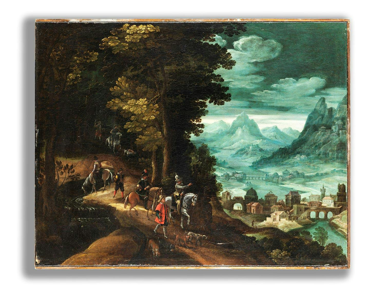 Detailabbildung: Paul Bril, um 1553/54 Antwerpen – 1626 Rom