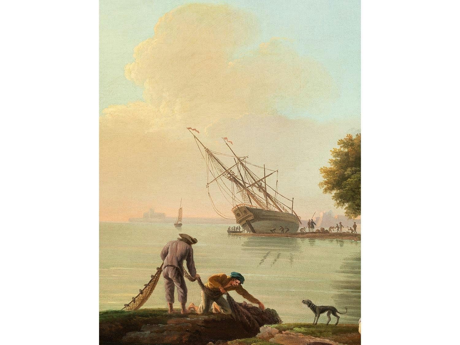 Detailabbildung: Joseph Vernet, 1714 Avignon – 1789 Paris