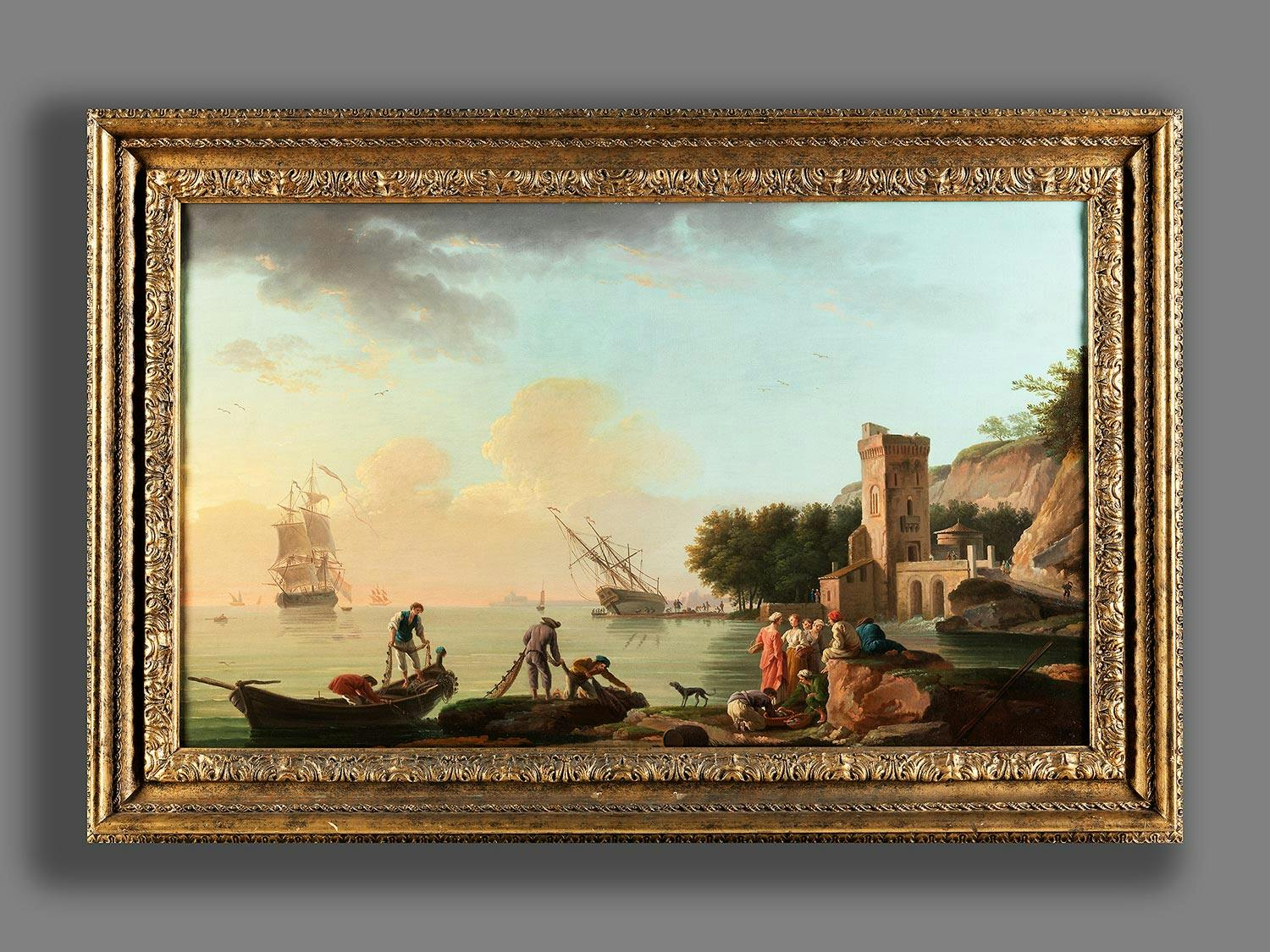 Detailabbildung: Joseph Vernet, 1714 Avignon – 1789 Paris