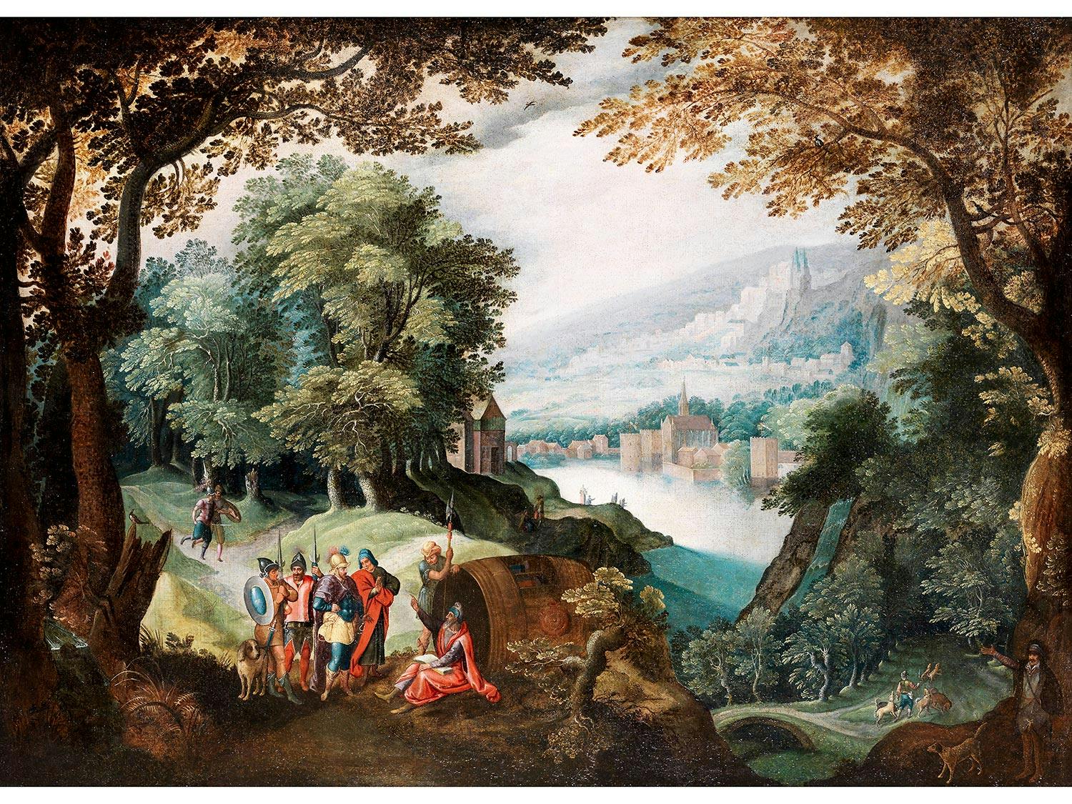 Gillis van Coninxloo II, 1544 Antwerpen – 1607 Amsterdam, zug.