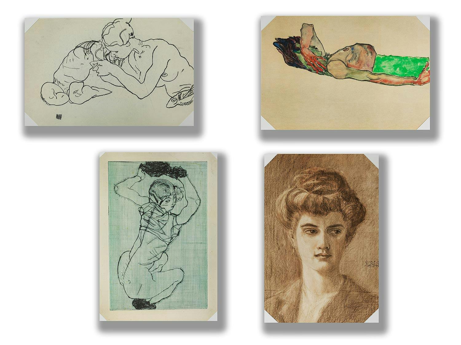 Detailabbildung: Egon Schiele, 1890 Tulln – 1918 Wien, nach