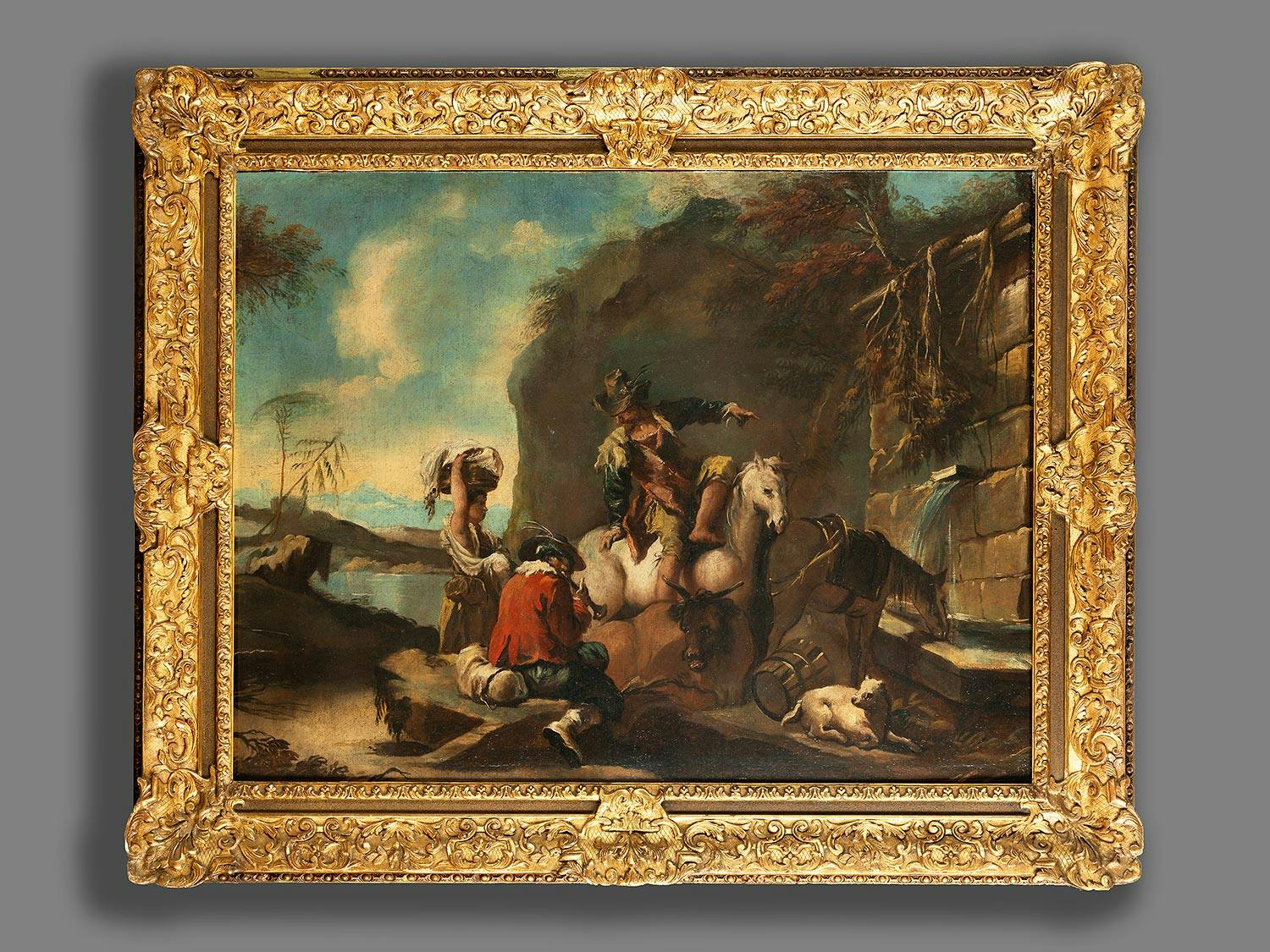 Detailabbildung: Giovanni Antonio Guardi (1699 – 1760) und Francesco Guardi (1712 – 1793)