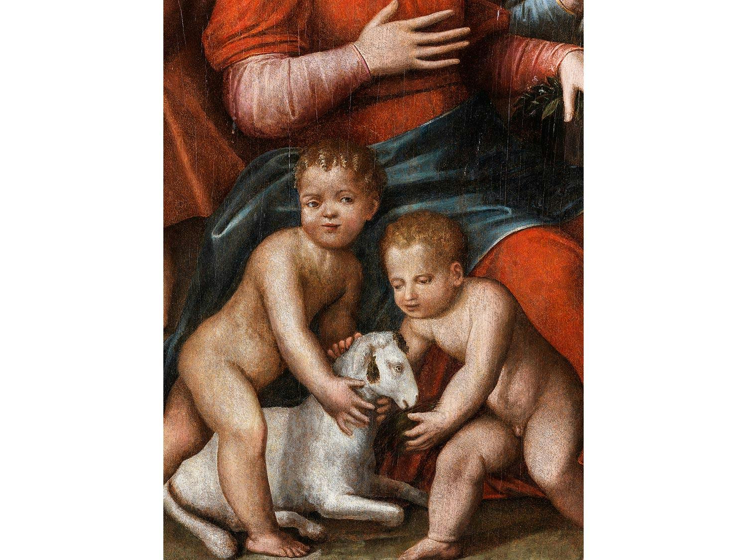 Detailabbildung: Giacomo Raibolini (1485 – 1556) und Giulio Raibolini (1587 – 1545)
