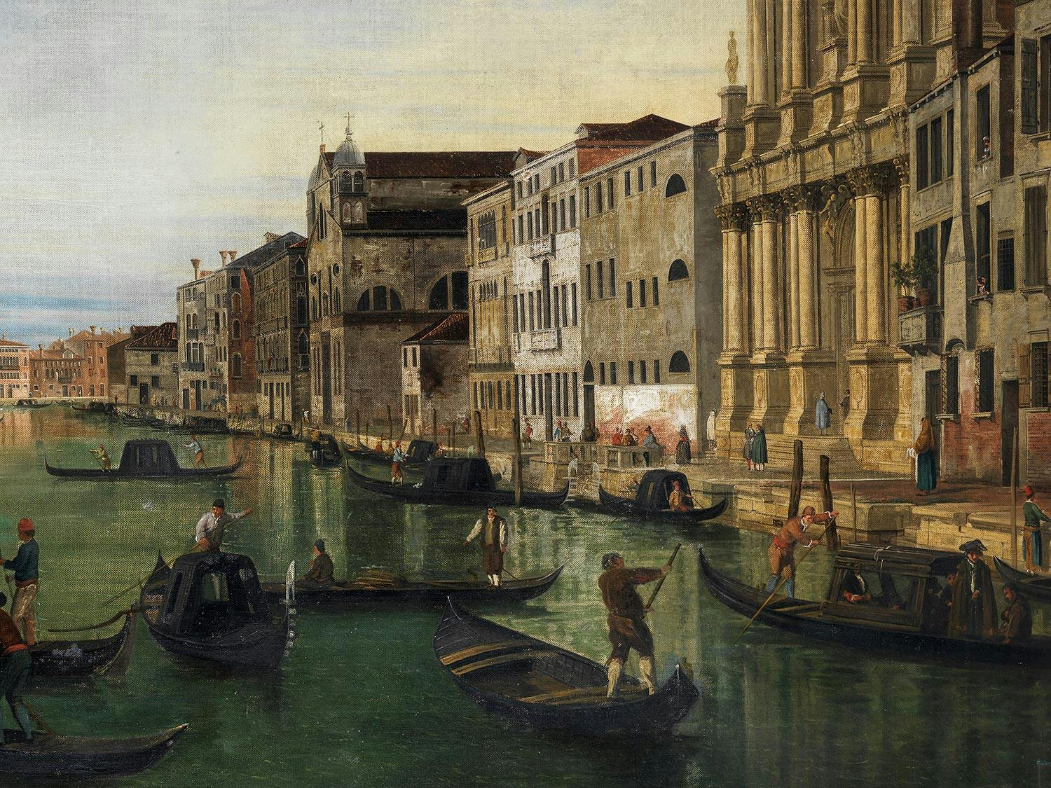 Detailabbildung: Giovanni Antonio Canal, genannt „Canaletto“, 1697 Venedig – 1768 ebenda, Nachfolge des