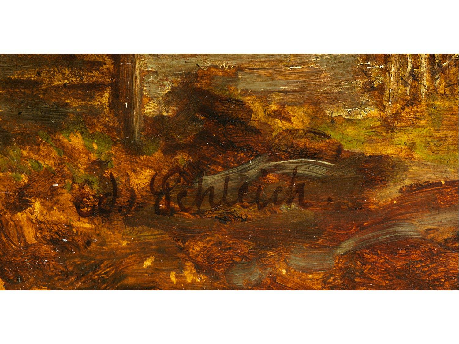 Detailabbildung: Eduard Schleich d. Ä., 1812 Haarbach – 1874 München