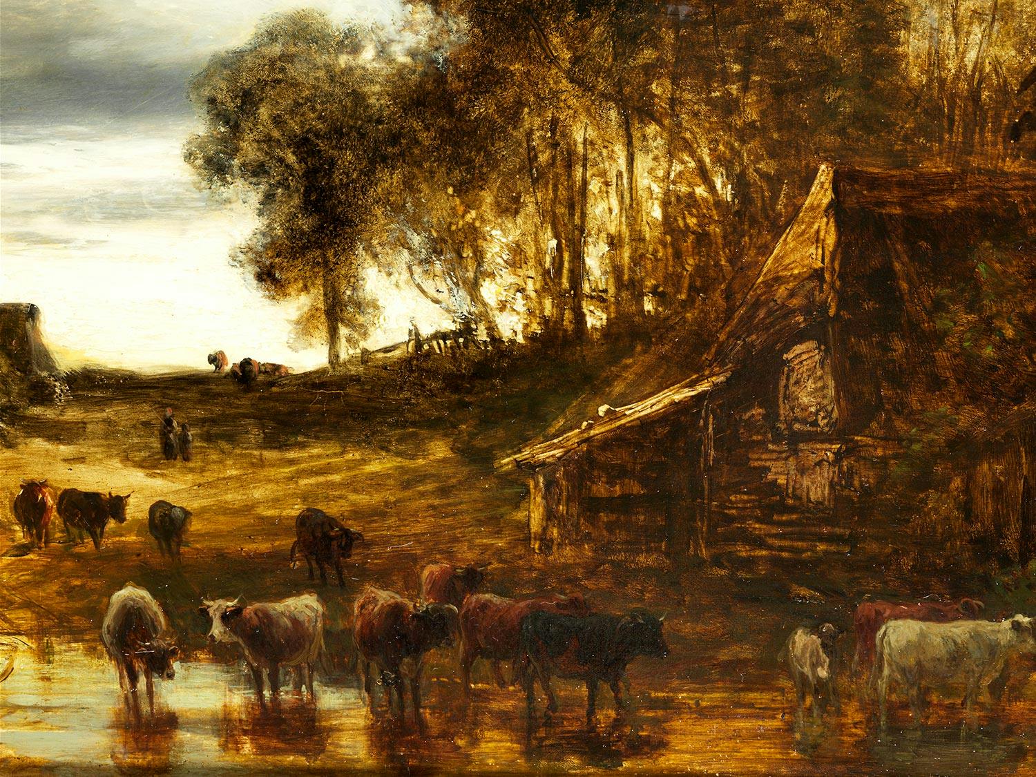 Detailabbildung: Eduard Schleich d. Ä., 1812 Haarbach – 1874 München