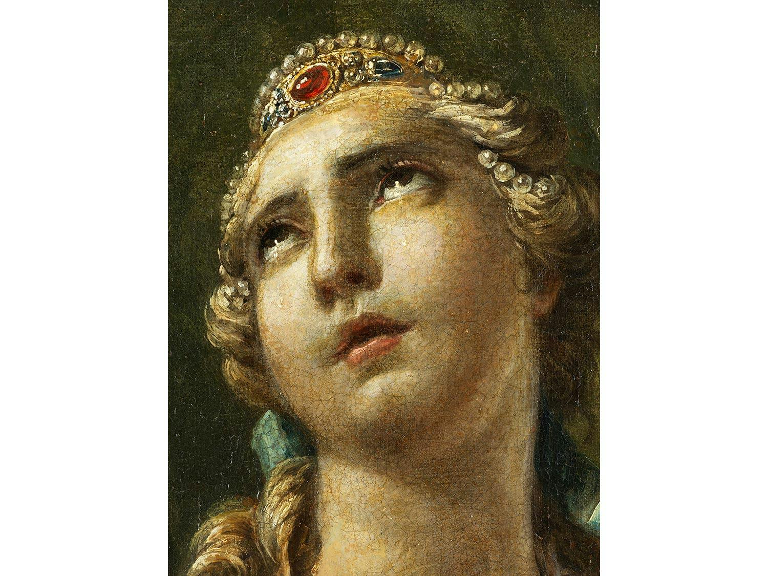 Detailabbildung: Giuseppe Valeriani, um 1708 Rom – 1762 Sankt Petersburg, zug.
