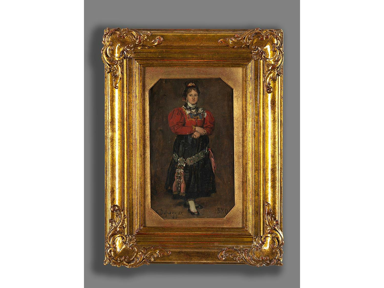 Detailabbildung: Franz von Defregger, 1835 Stronach – 1921 München