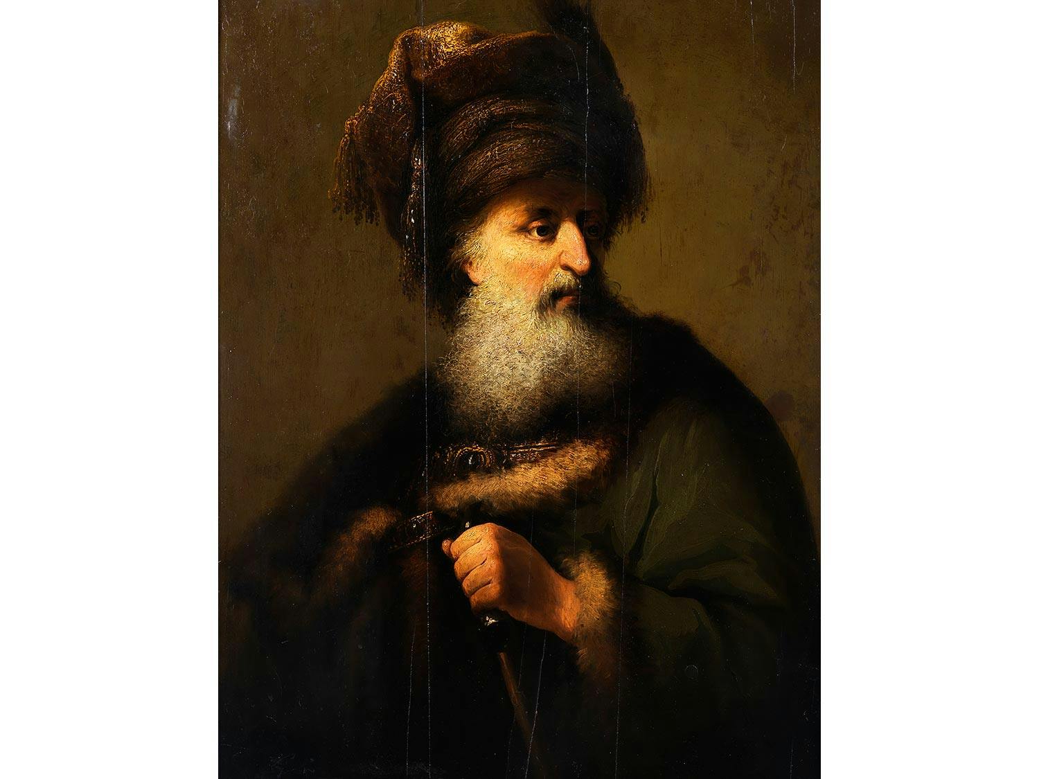 Detailabbildung: Christian Dietricy, eigentlich „Christian Wilhelm Ernst Dietrich“, 1712 Weimar – 1774 Dresden, zug.