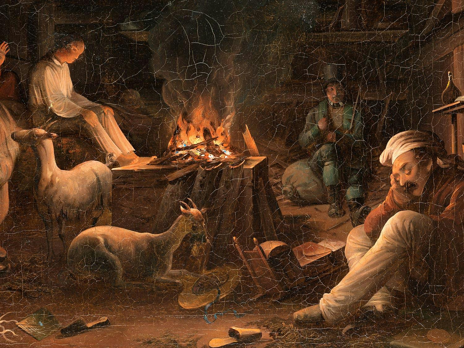 Detailabbildung: Adolphe Tidemand, 1814 Mandal, Norwegen – 1876 Christiania (heute Oslo)