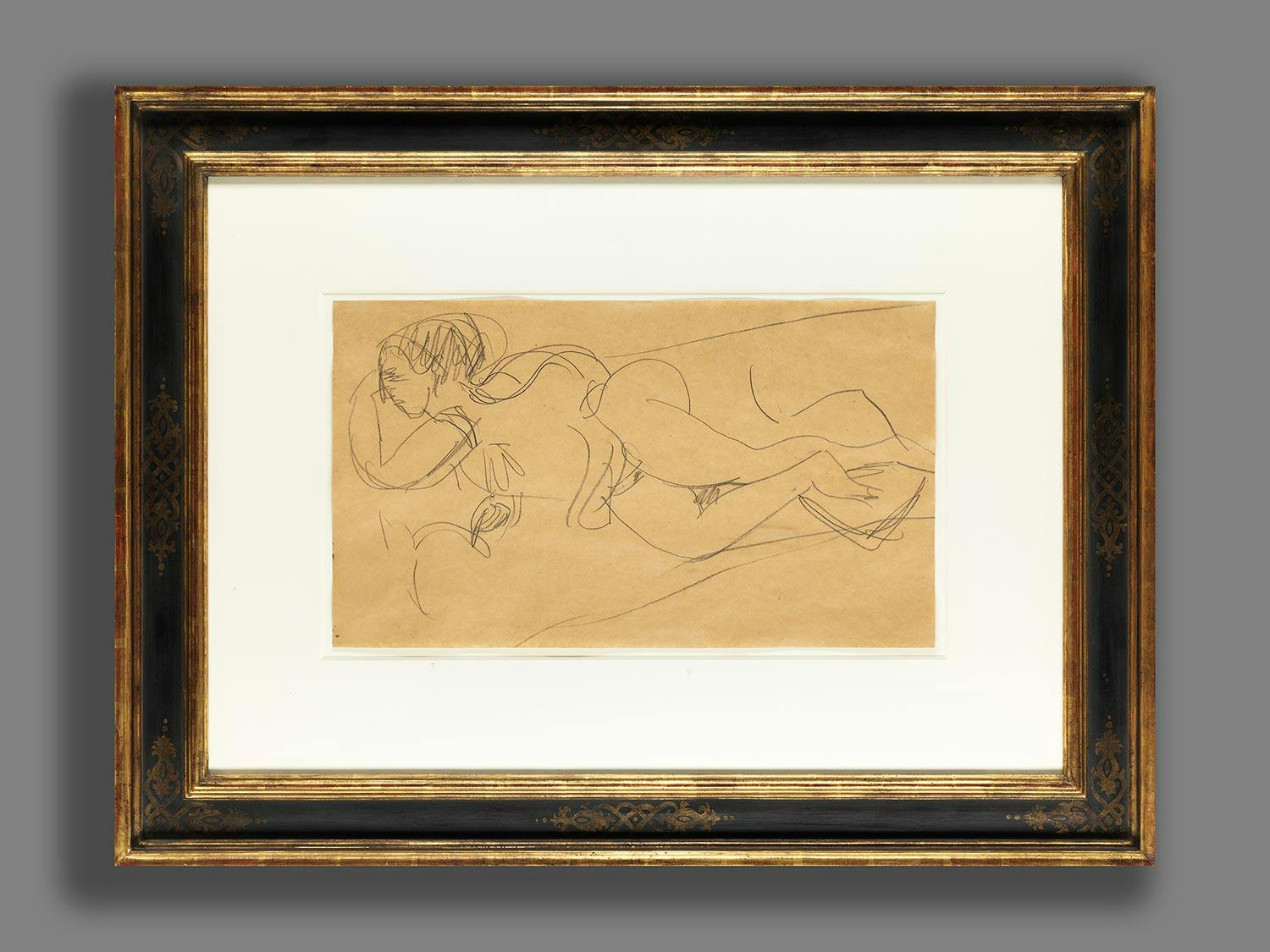 Detailabbildung: Ernst Ludwig Kirchner, 1880 Aschaffenburg – 1938 Frauenkirch/ Davos
