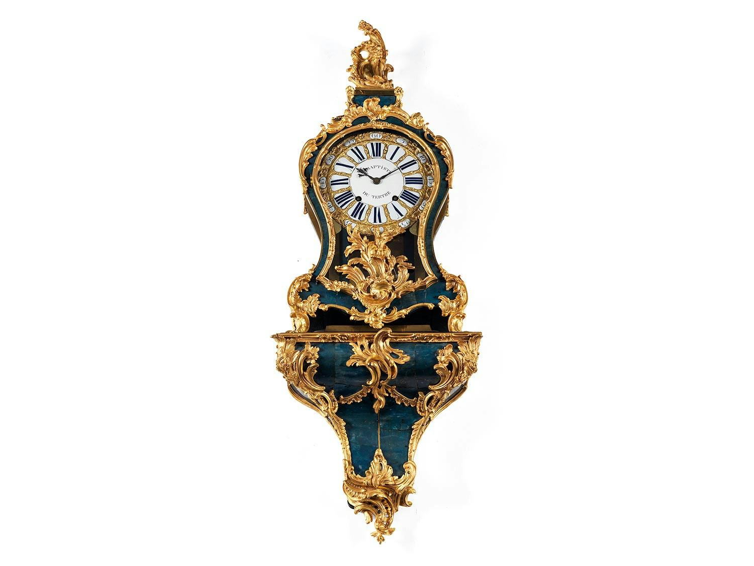 Detailabbildung: Louis XV-Konsoluhr