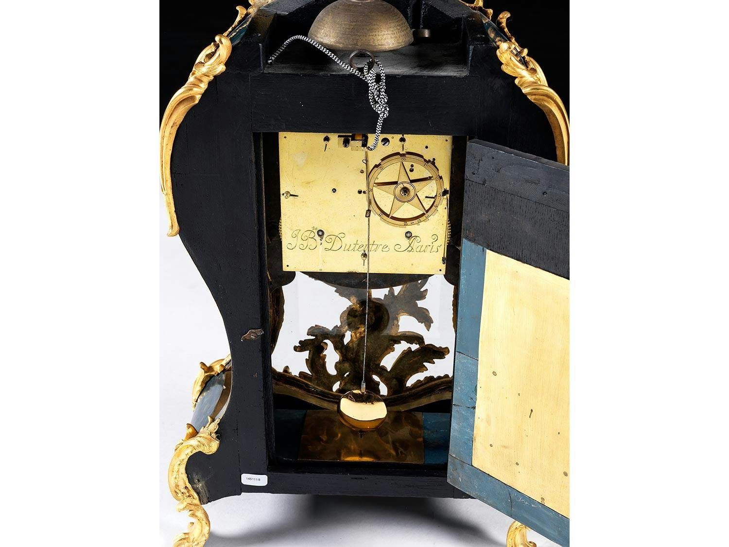 Detailabbildung: Louis XV-Konsoluhr
