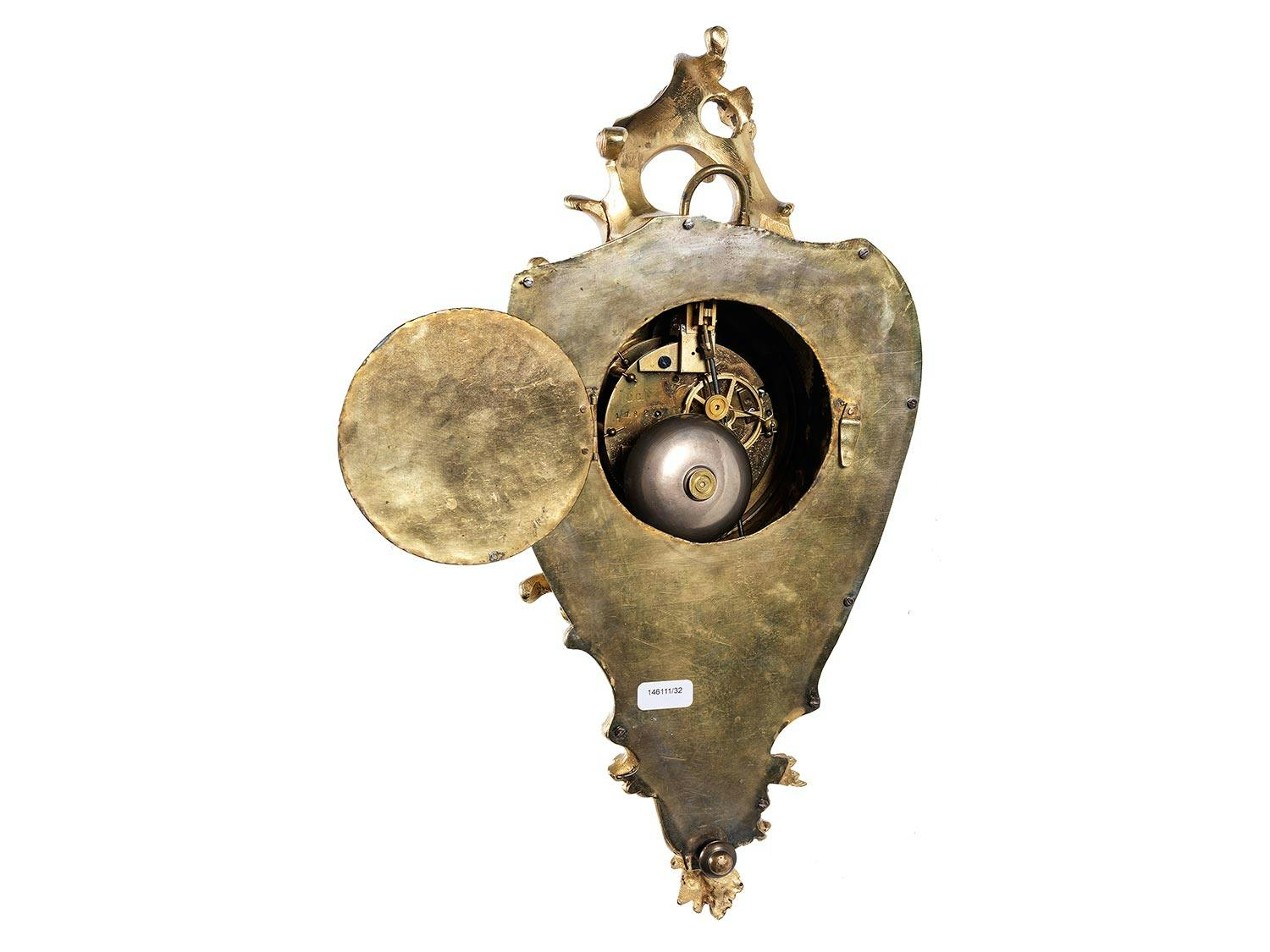 Detailabbildung: Carteluhr im Louis XV-Stil