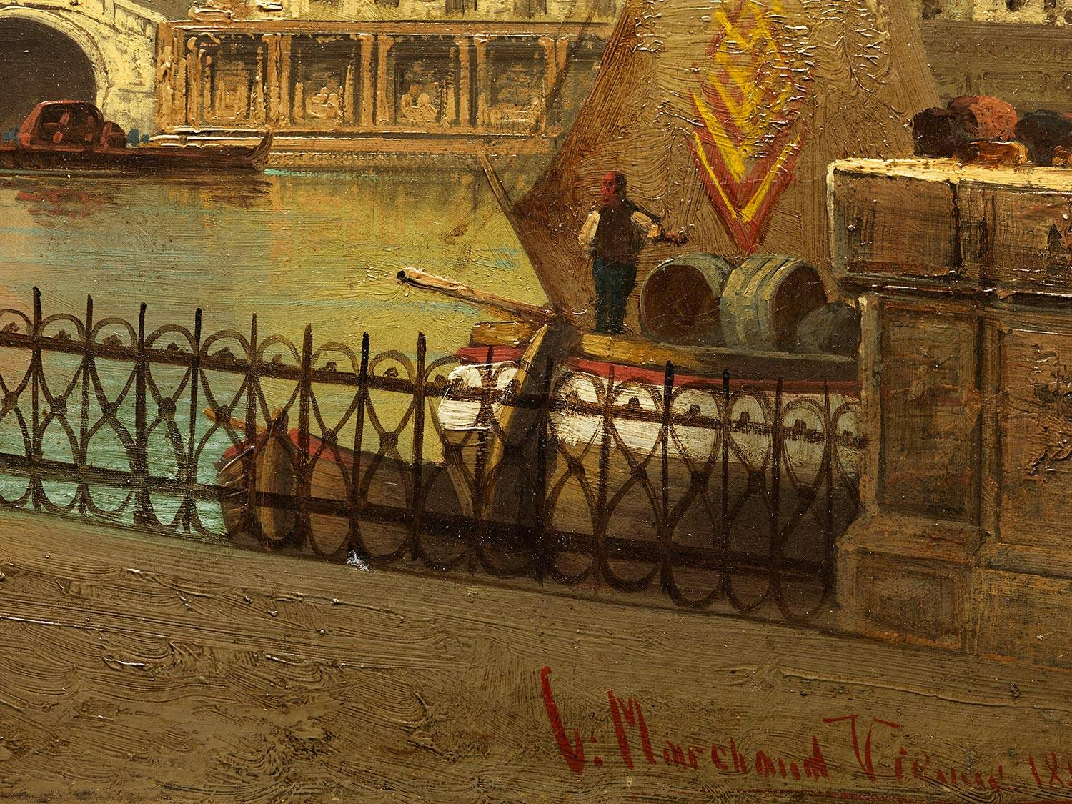 Detailabbildung: Karl Kaufmann, genannt u. a. „J. Rollin“, „C. Marchand“ sowie „C. von Erlach“, 1843 Neuplachowitz – 1902/05 Wien