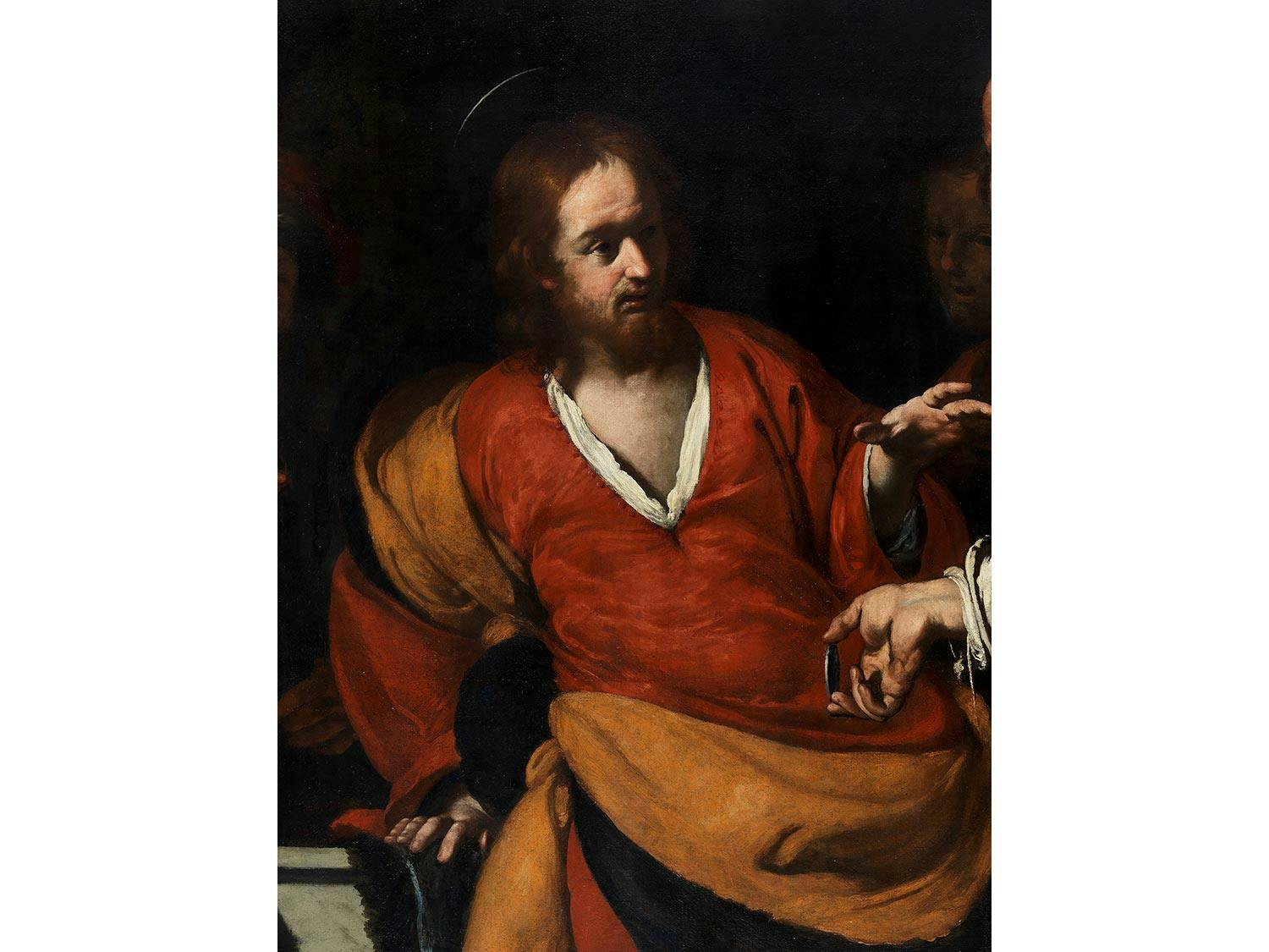 Detailabbildung: Bernardo Strozzi, auch genannt „Il Cappuccino“, 1581 Genua – 1644 Venedig