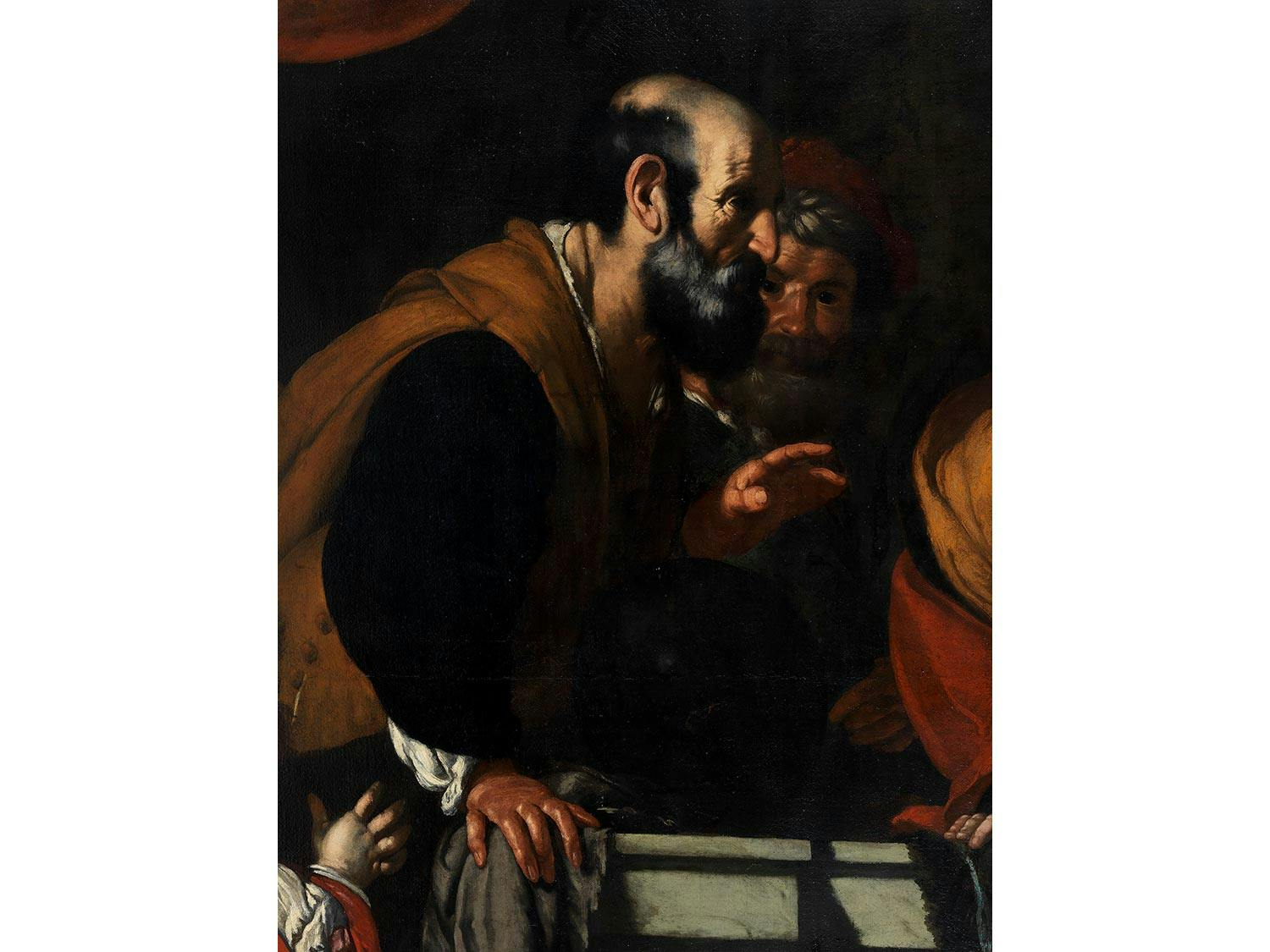 Detailabbildung: Bernardo Strozzi, auch genannt „Il Cappuccino“, 1581 Genua – 1644 Venedig