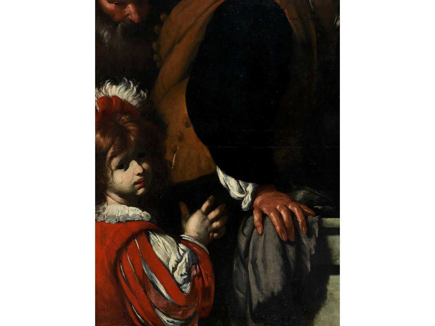 Detailabbildung: Bernardo Strozzi, auch genannt „Il Cappuccino“, 1581 Genua – 1644 Venedig