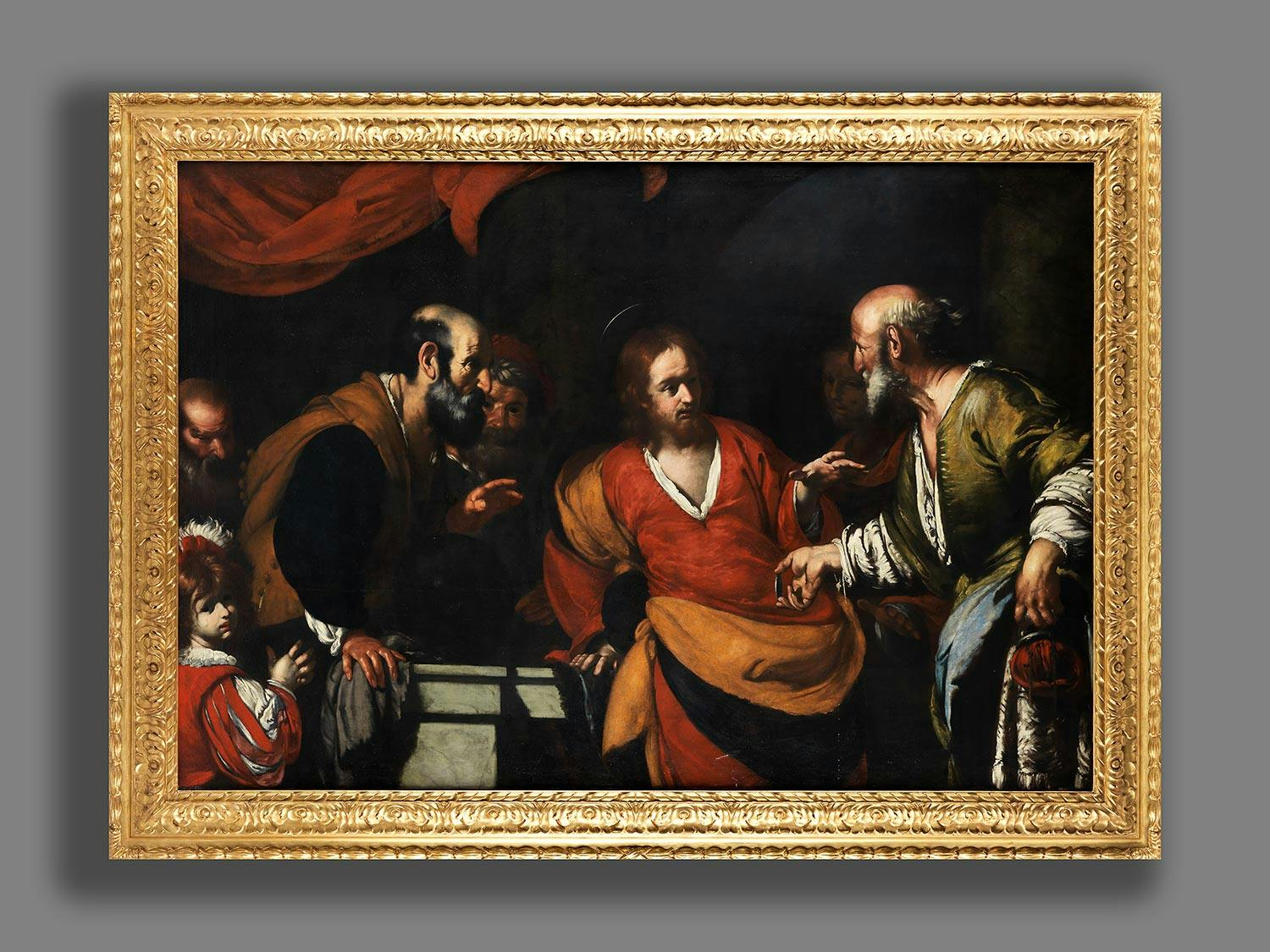 Detailabbildung: Bernardo Strozzi, auch genannt „Il Cappuccino“, 1581 Genua – 1644 Venedig