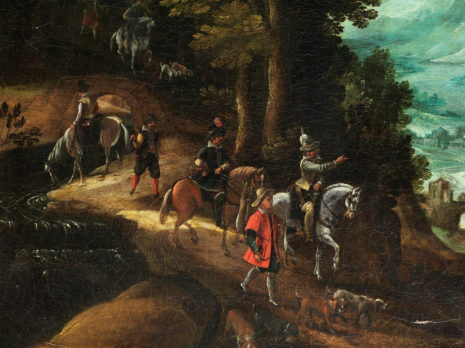 Detailabbildung: Paul Bril, um 1553/54 Antwerpen – 1626 Rom