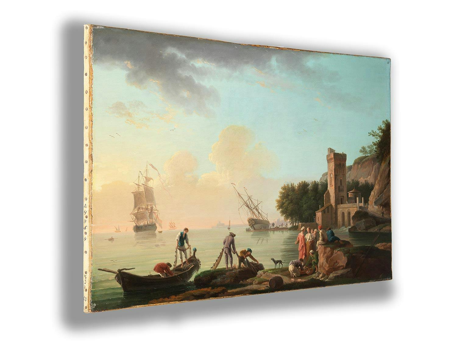 Detailabbildung: Joseph Vernet, 1714 Avignon – 1789 Paris