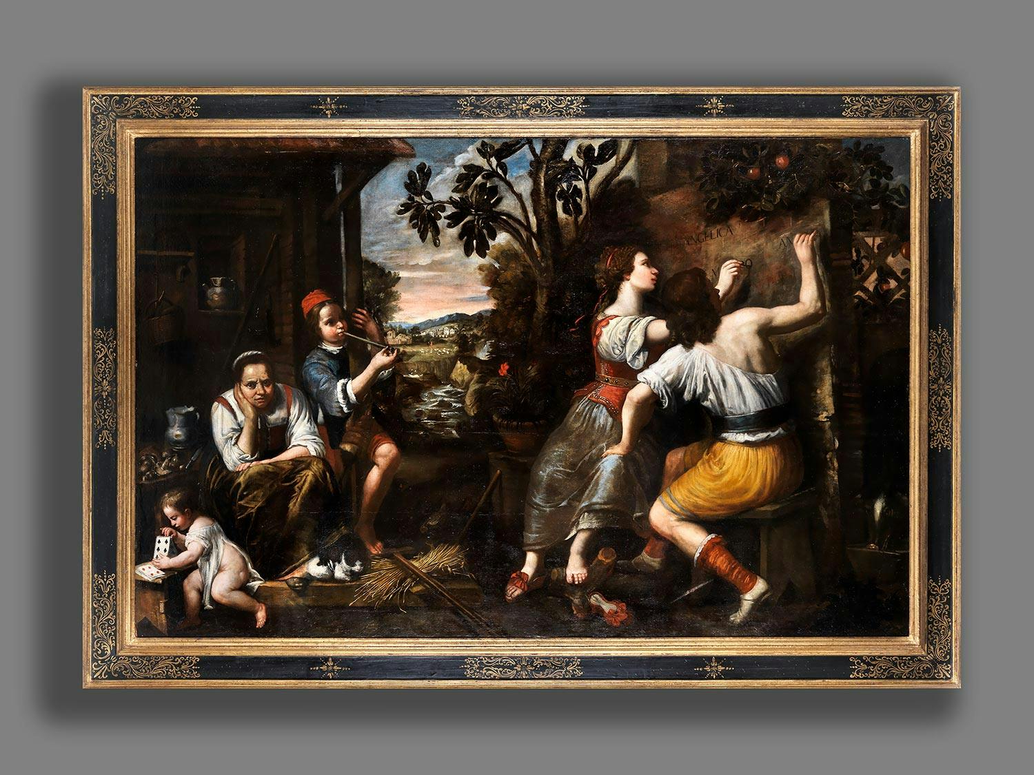 Detailabbildung: Domenico Fiasella il Sarzana, 1589 Sarzana – 1669 Genua