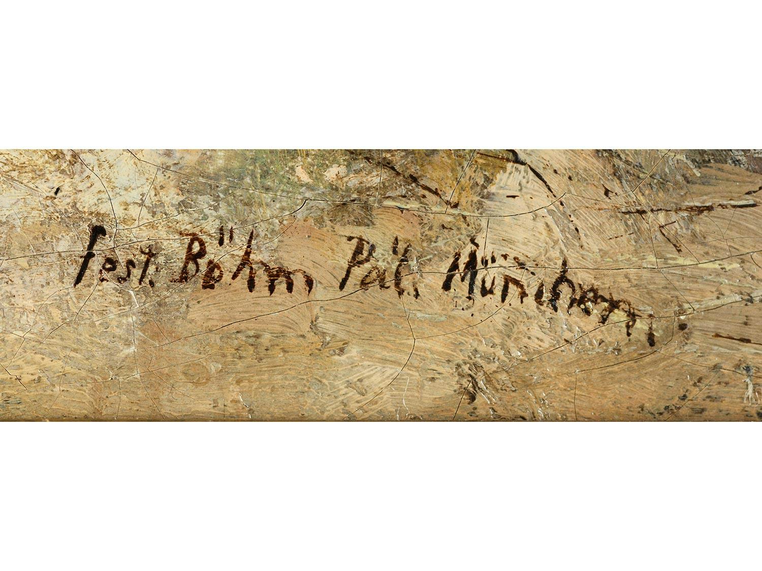 Detailabbildung: Pál Böhm, 1839 Ungarn – 1905 München