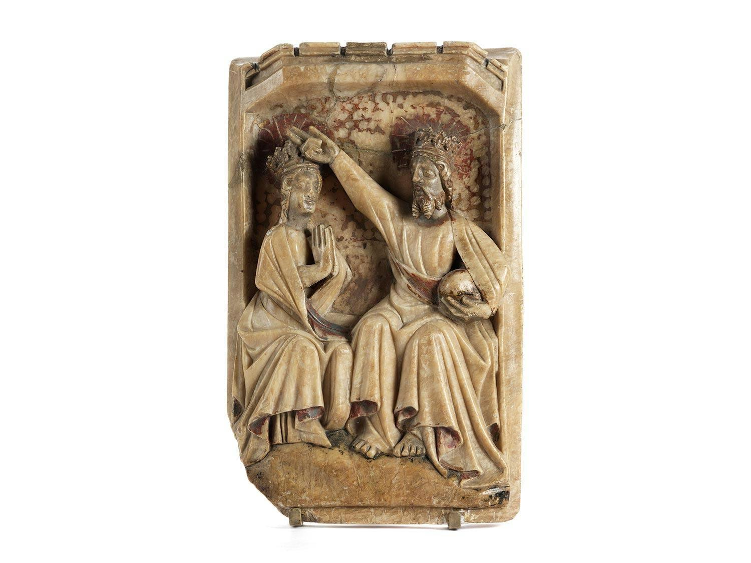 Krönung Mariae durch Christus