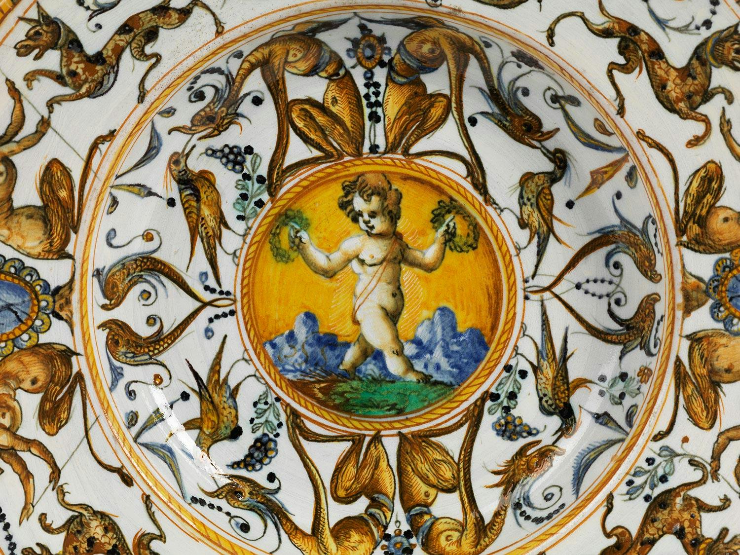 Detailabbildung: Groteskenschüssel