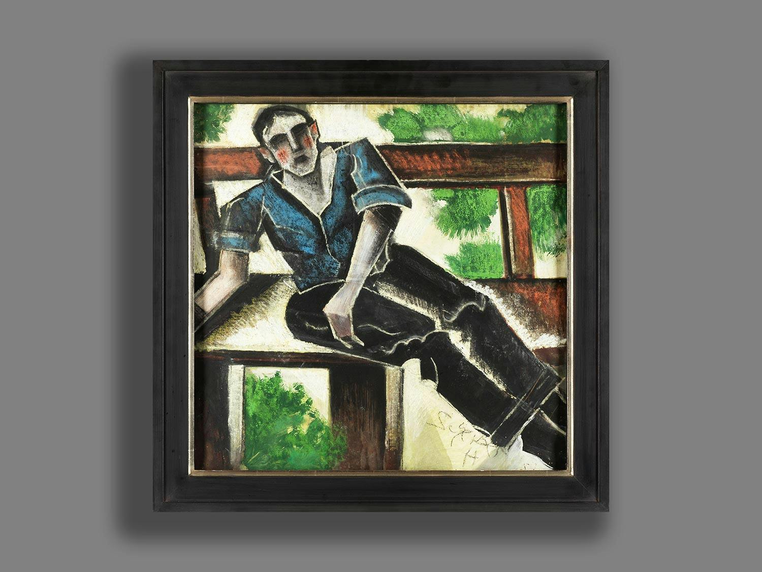 Detailabbildung: Künstler des 20. Jahrhunderts (Hugo Scheiber)