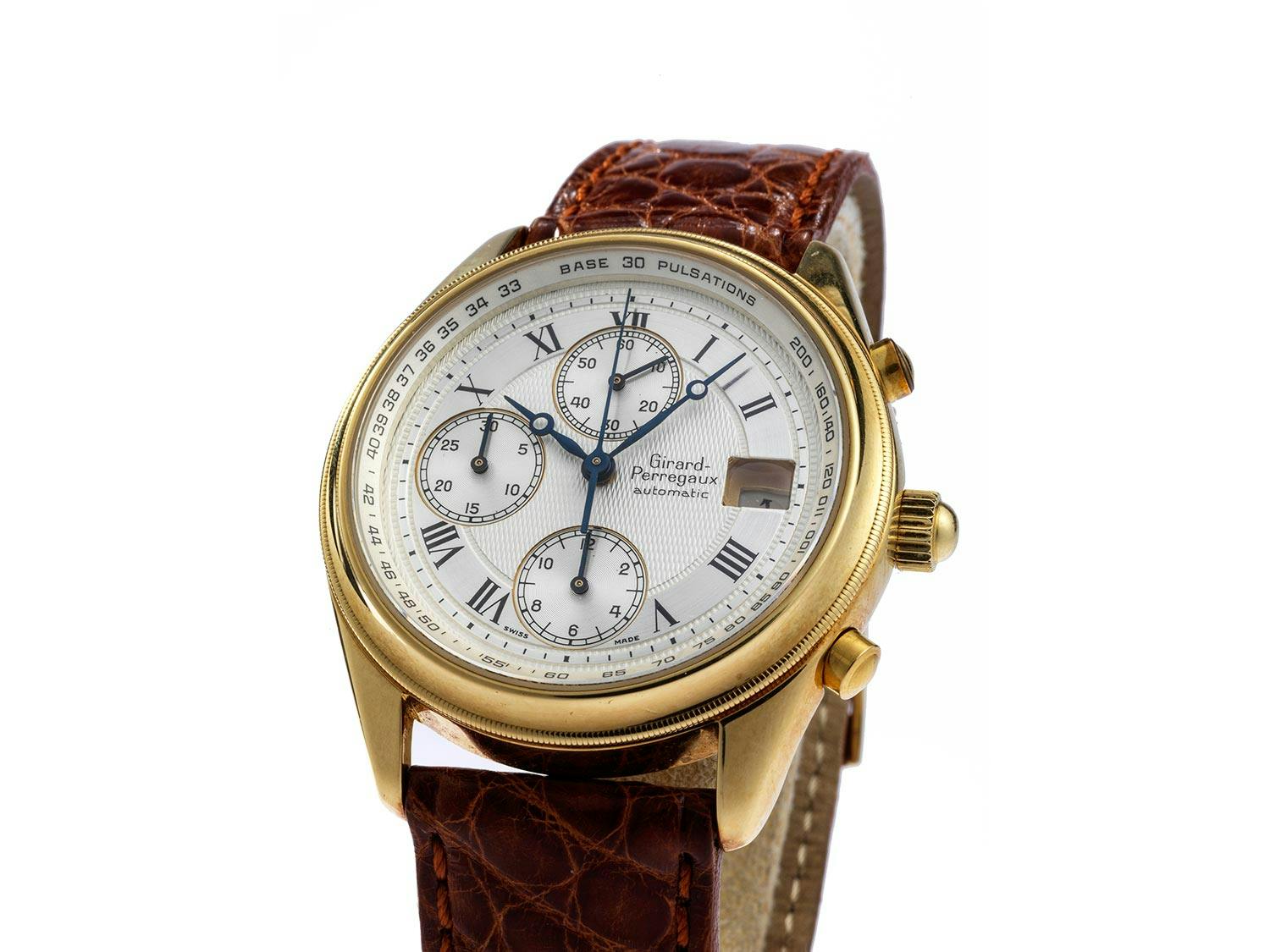 Detailabbildung: Goldener Girard-Perregaux Olimpico Chronograph