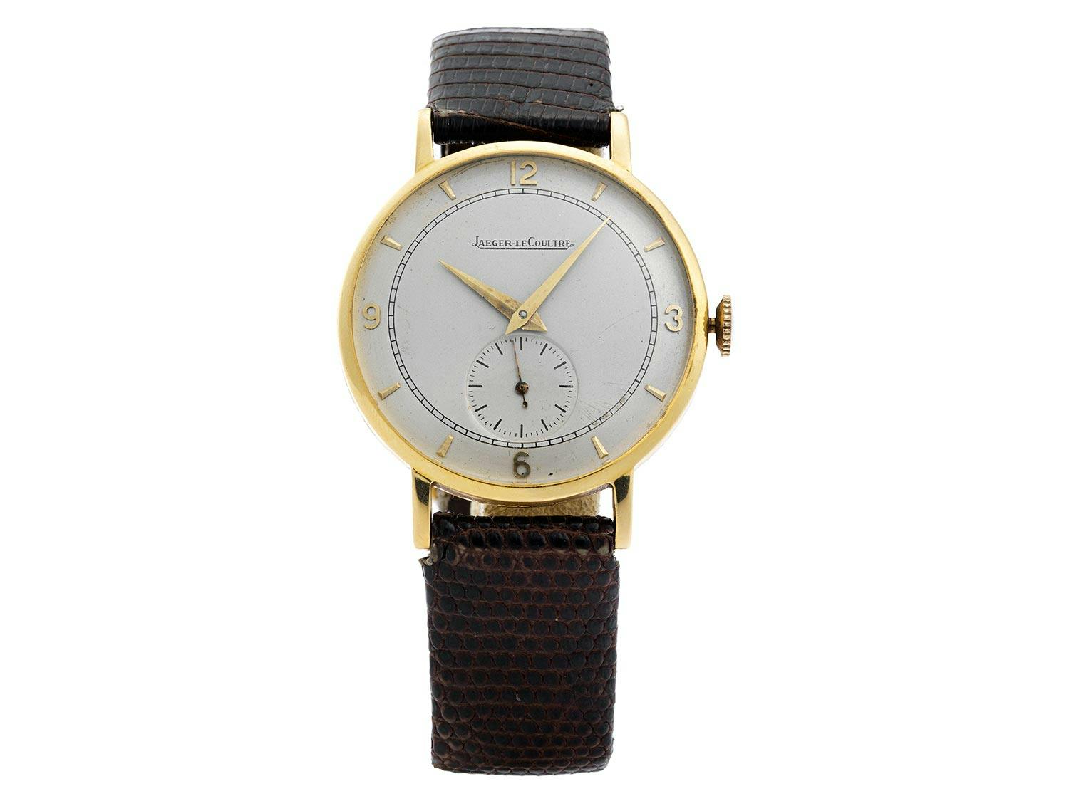 Goldene Jaeger LeCoultre