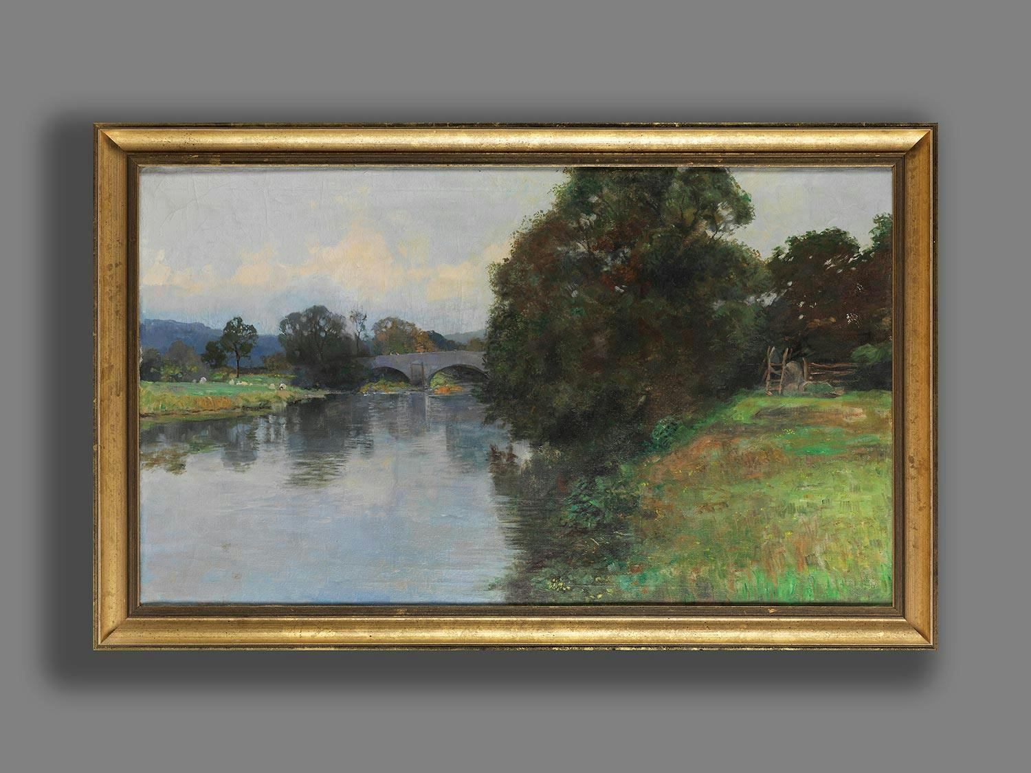 Detailabbildung: Edward Theodore Compton, 1849 – 1921 Feldafing, Kreis des