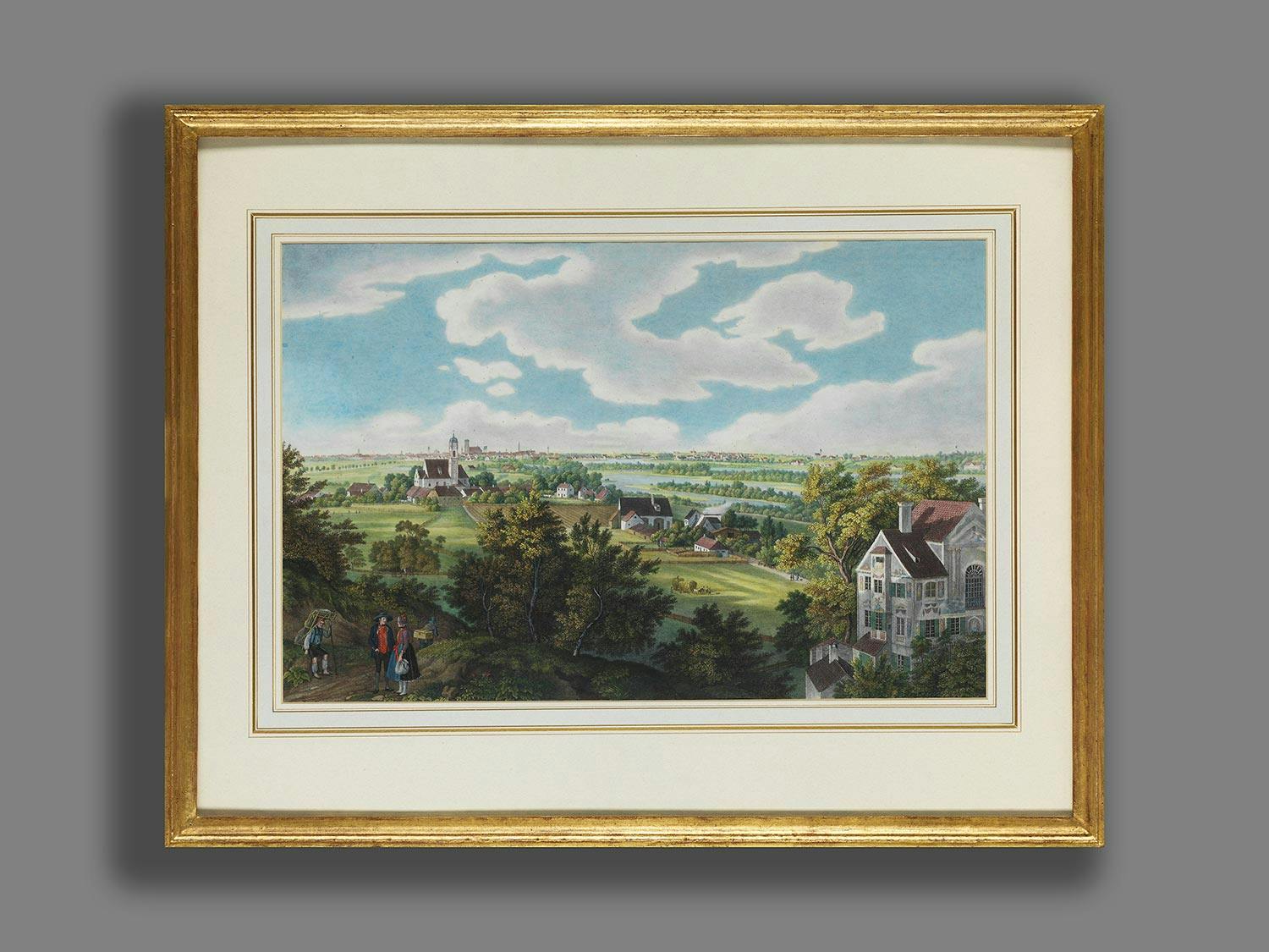 Detailabbildung: Konvolut von fünf Grafiken