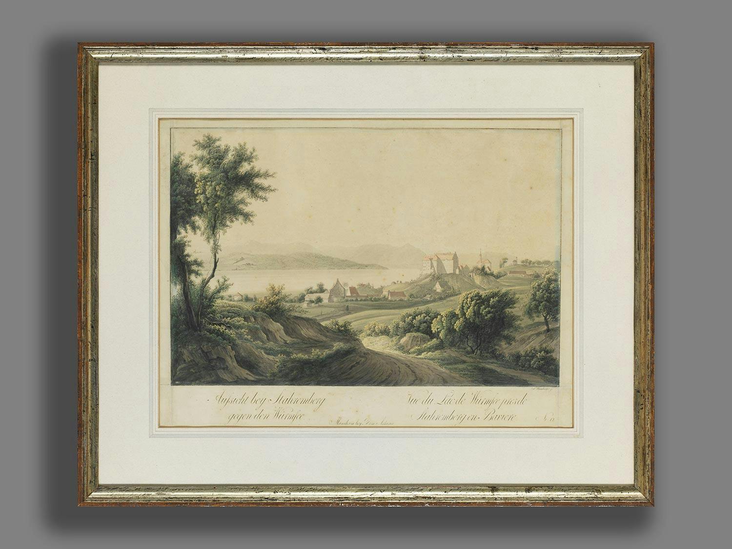 Detailabbildung: Konvolut von fünf Grafiken