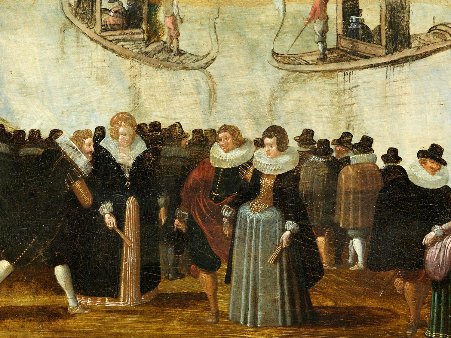 Detailabbildung: Louis de Caullery, um 1580 Cambrai – um 1621 Antwerpen, zug.