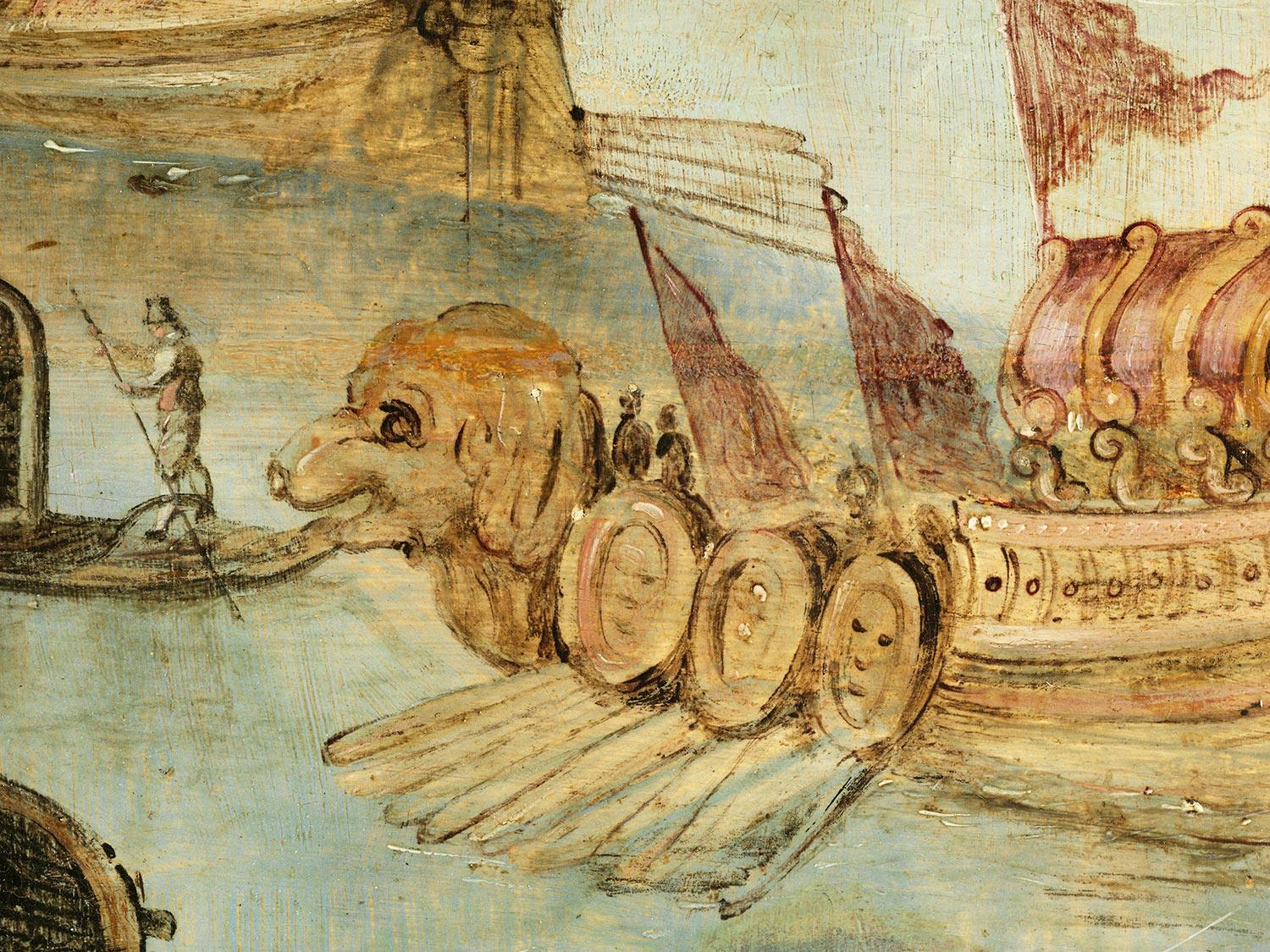 Detailabbildung: Louis de Caullery, um 1580 Cambrai – um 1621 Antwerpen, zug.