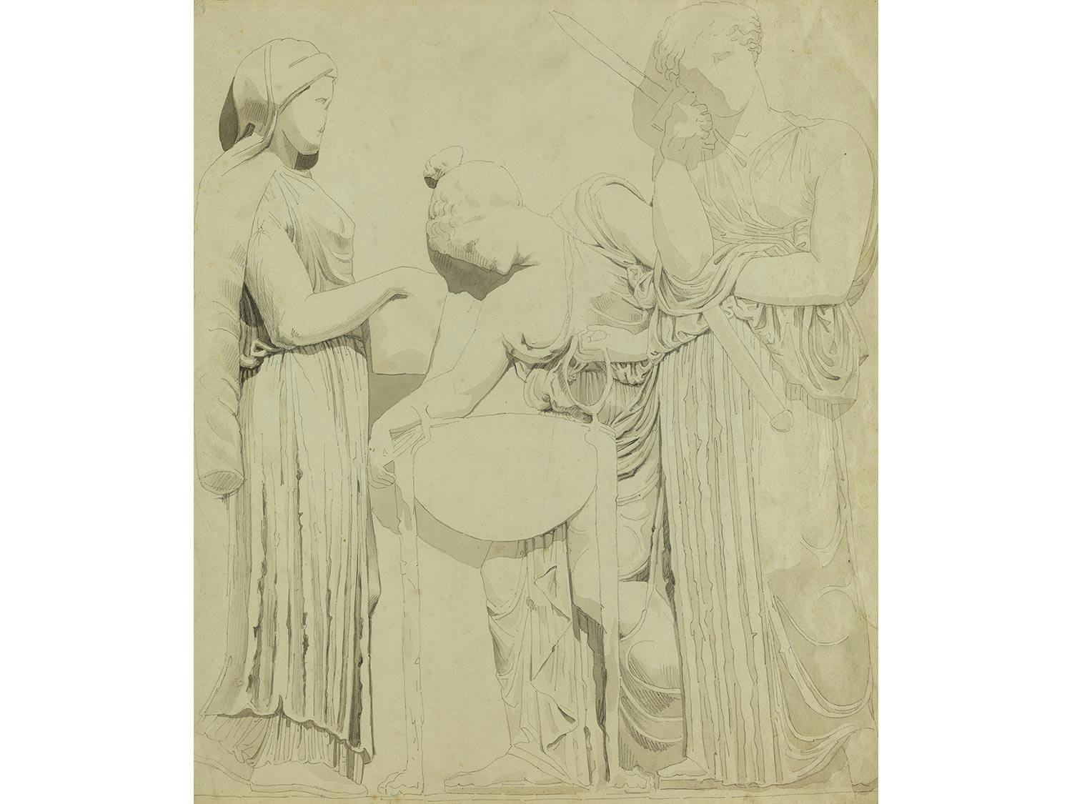 Edouard Jacques Gatteaux, 1788 Paris – 1881 Paris, zug.