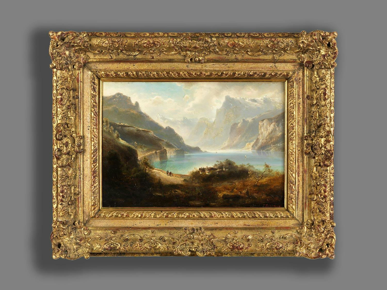 Detailabbildung: Ferdinand Feldhütter, 1842 München – 1898 ebenda