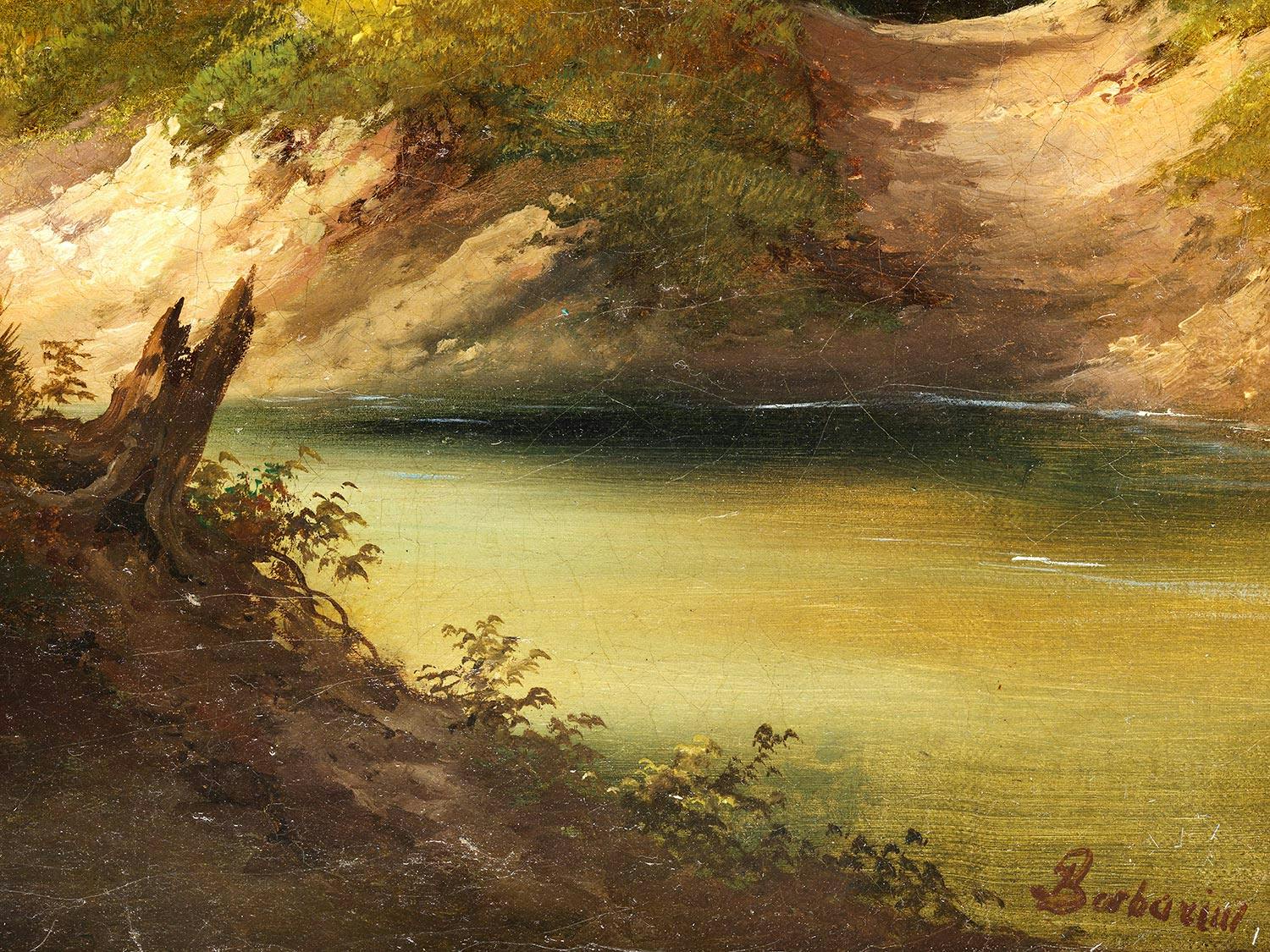 Detailabbildung: Gustav Barbarini, 1840 Wien – 1909 Hinterbrühl
