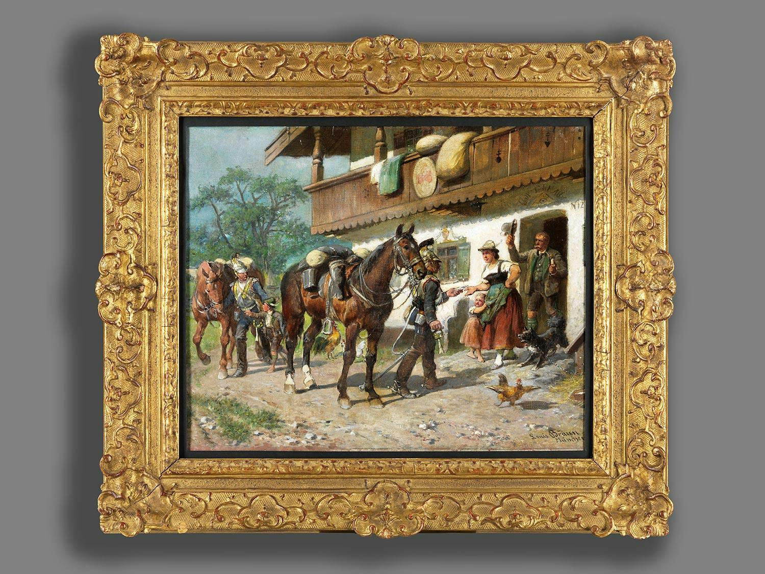 Detailabbildung: Louis Braun, 1836 Schwäbisch Hall – 1916 München