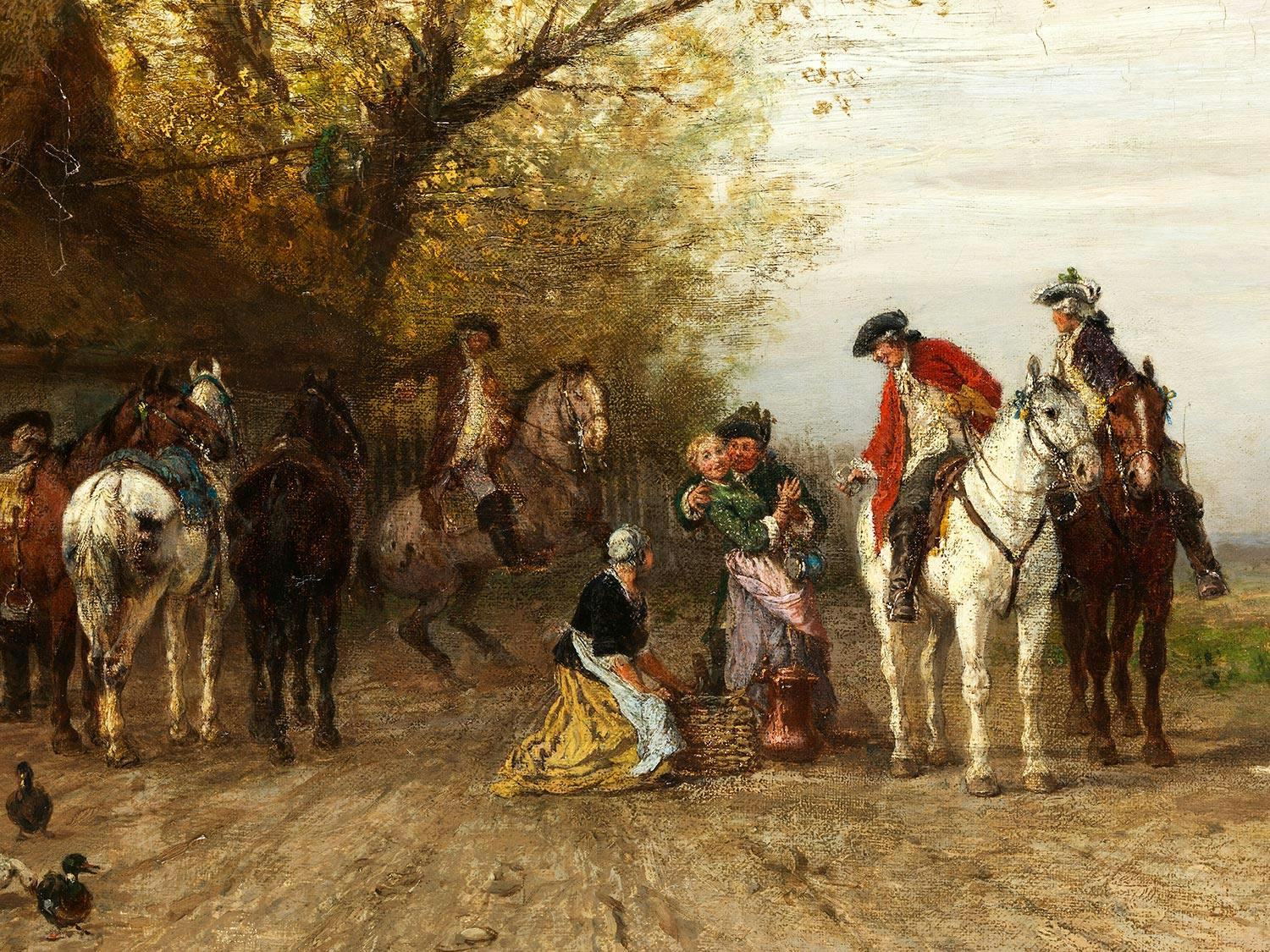 Detailabbildung: Robert Schleich, 1845 München – 1934 ebenda