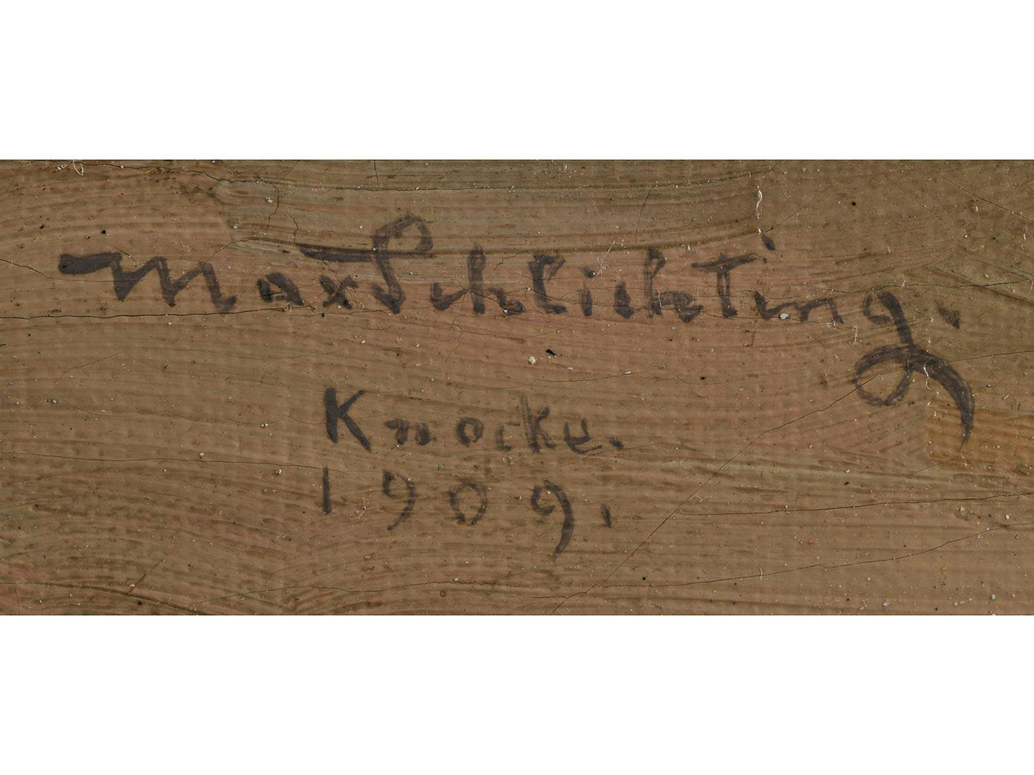 Detailabbildung: Max Schlichting, 1866 Sagan, Polen – 1937 Bad Tölz