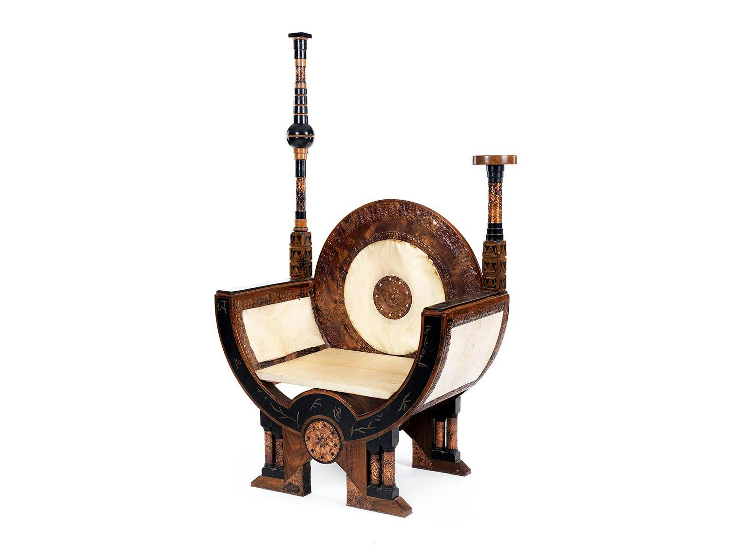 Carlo Bugatti Thronsessel