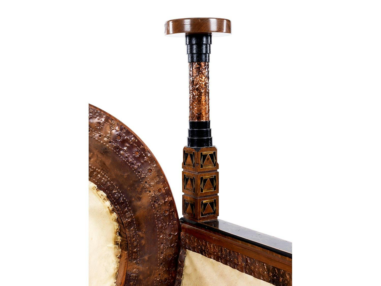 Detailabbildung: Carlo Bugatti Thronsessel