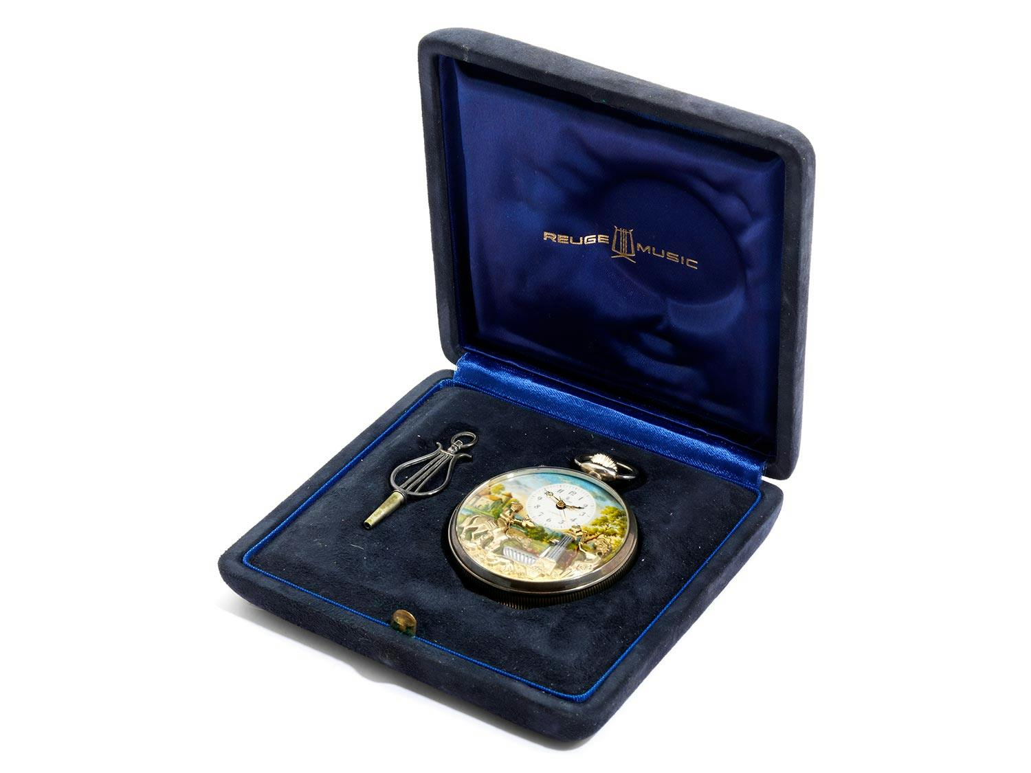 Detailabbildung: Schweizer Taschenuhr