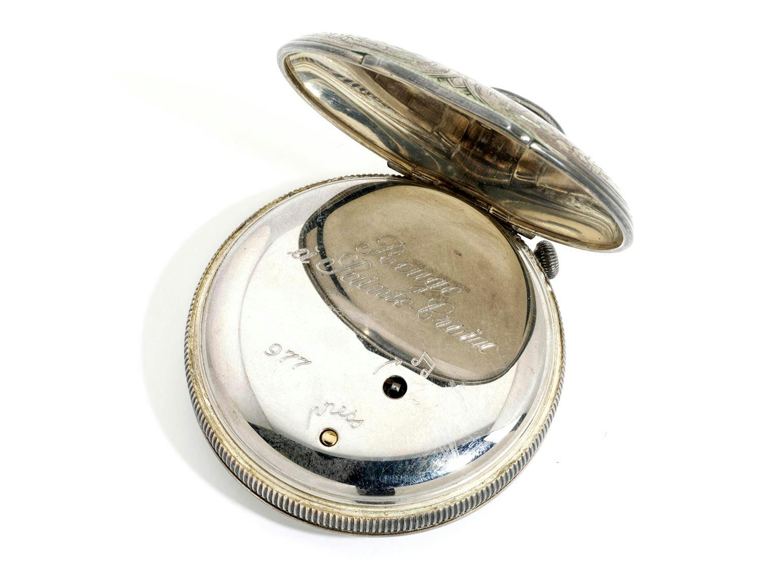Detailabbildung: Schweizer Taschenuhr