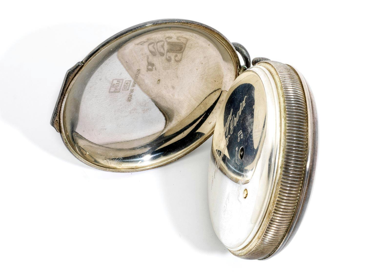 Detailabbildung: Schweizer Taschenuhr